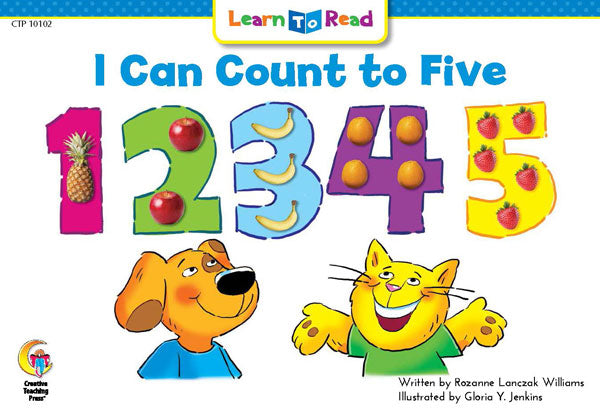 I Can Count to Five (Cat and Dog) – Creative Teaching Press