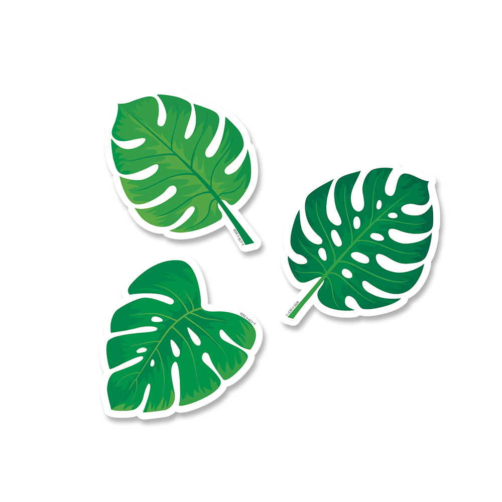 Palm Paradise Monstera Leaves 3 Inch Designer Cut-Outs – Creative Teaching  Press