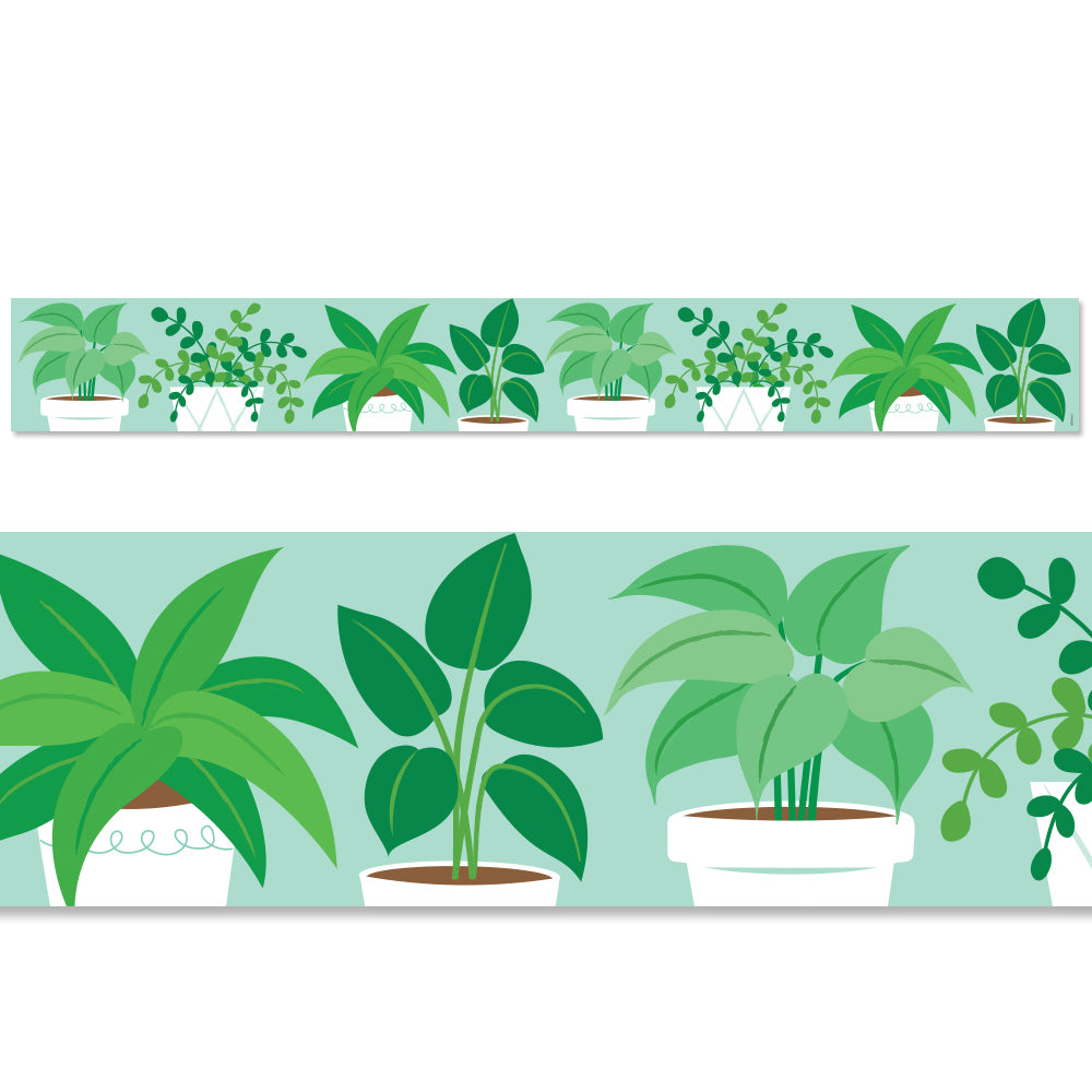 plants for house border Potted Plants EZ Border – Creative Teaching Press