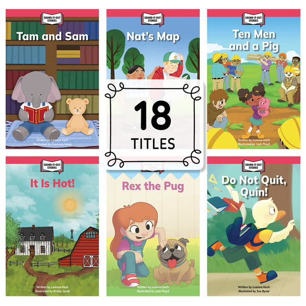 Sound-It-Out Stories Decodable Readers Set 1 by CREATIVE TEACHING PRESS
