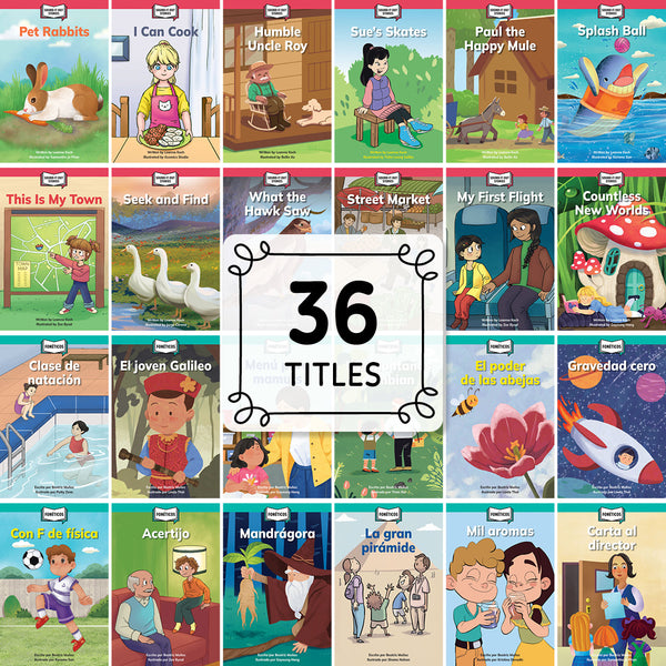 Sound-It-Out Stories and Fonticos Decodable Readers Convenience Pack Set 1 by CREATIVE TEACHING PRESS
