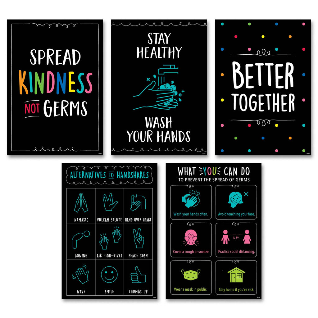 Staying Healthy Inspire U 5-Poster Convenience Pack