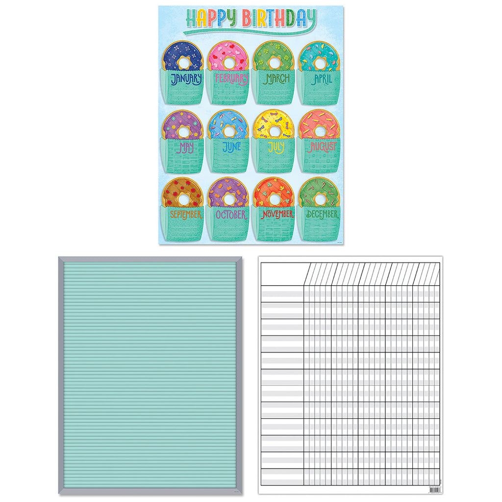 Donuts 3-Chart Convenience Pack