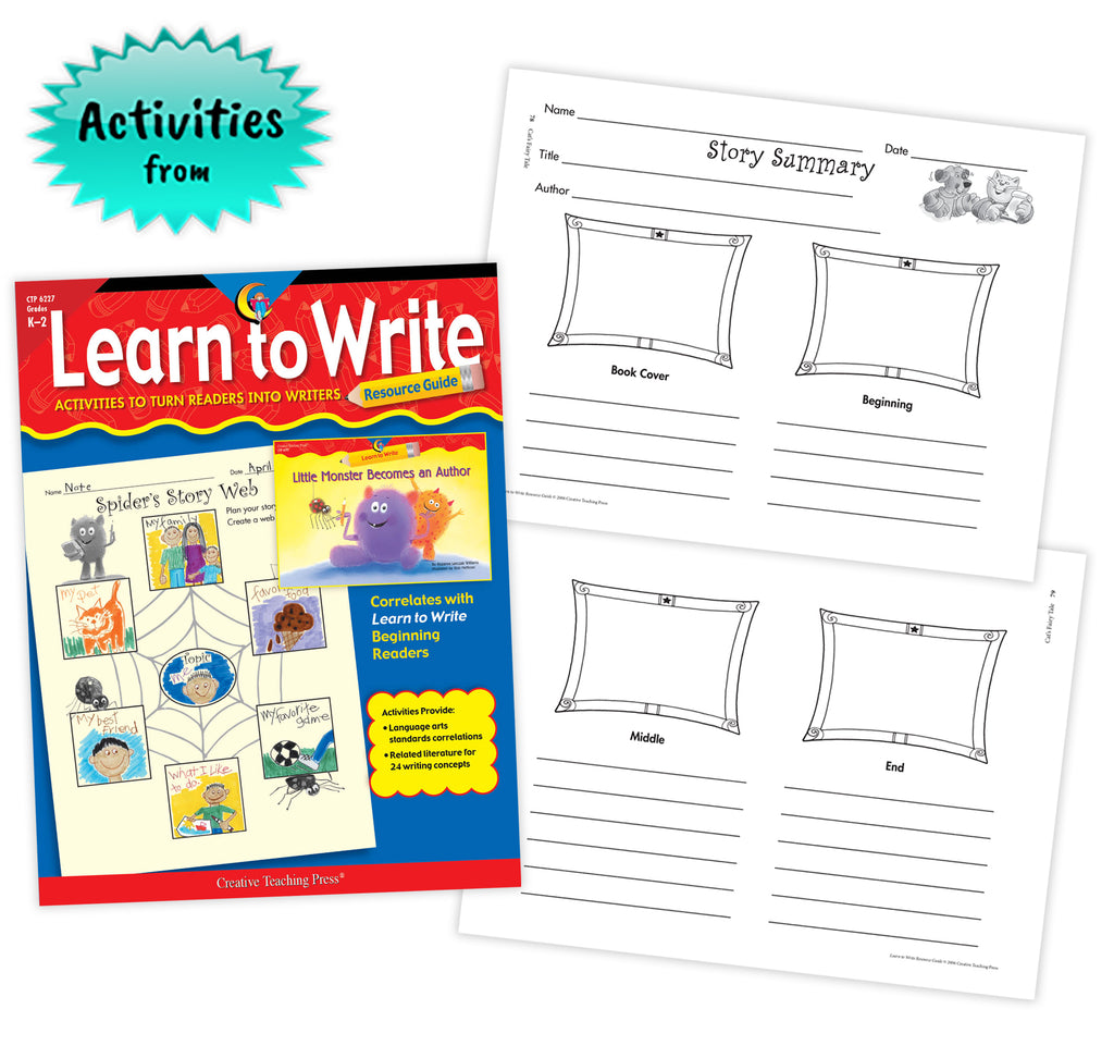 Learn to Write Resource Guide Activity Bundle