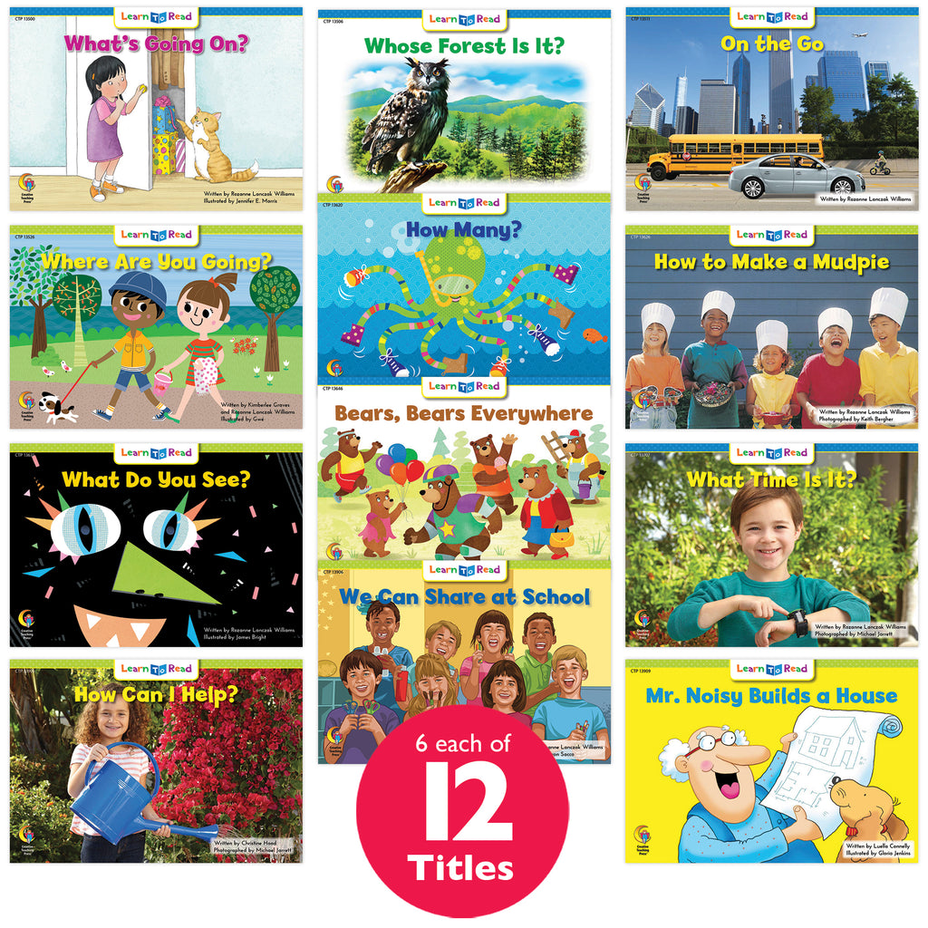 Learn to Read Classroom Pack 5, Level C-D