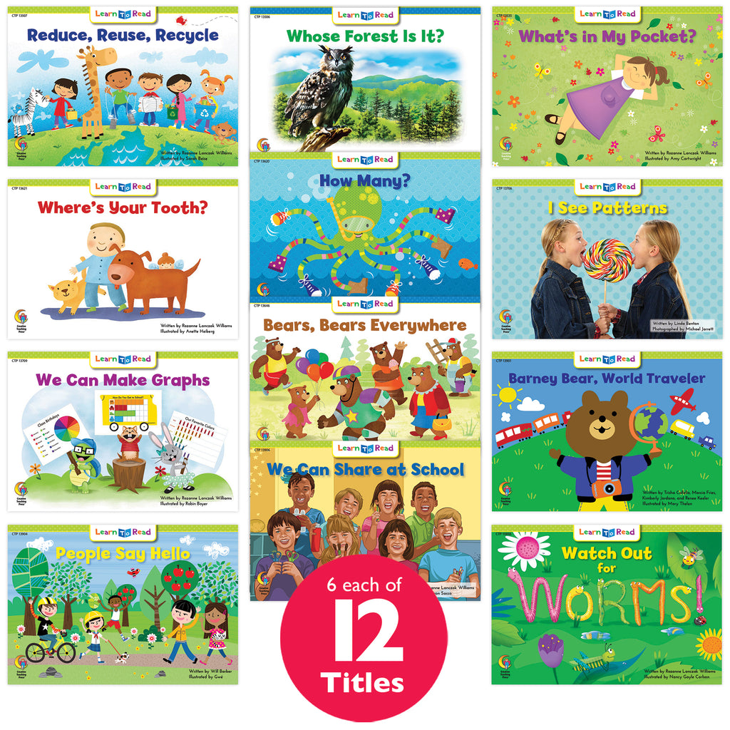 Learn to Read Classroom Pack 6, Level D