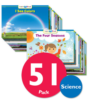 Learn to Read Science Content 51 Pack, Levels B-G