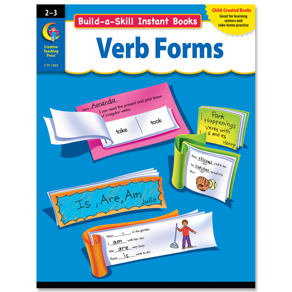 Build-a-Skill Instant Books: Verb Forms, Gr. 2–3, eBook