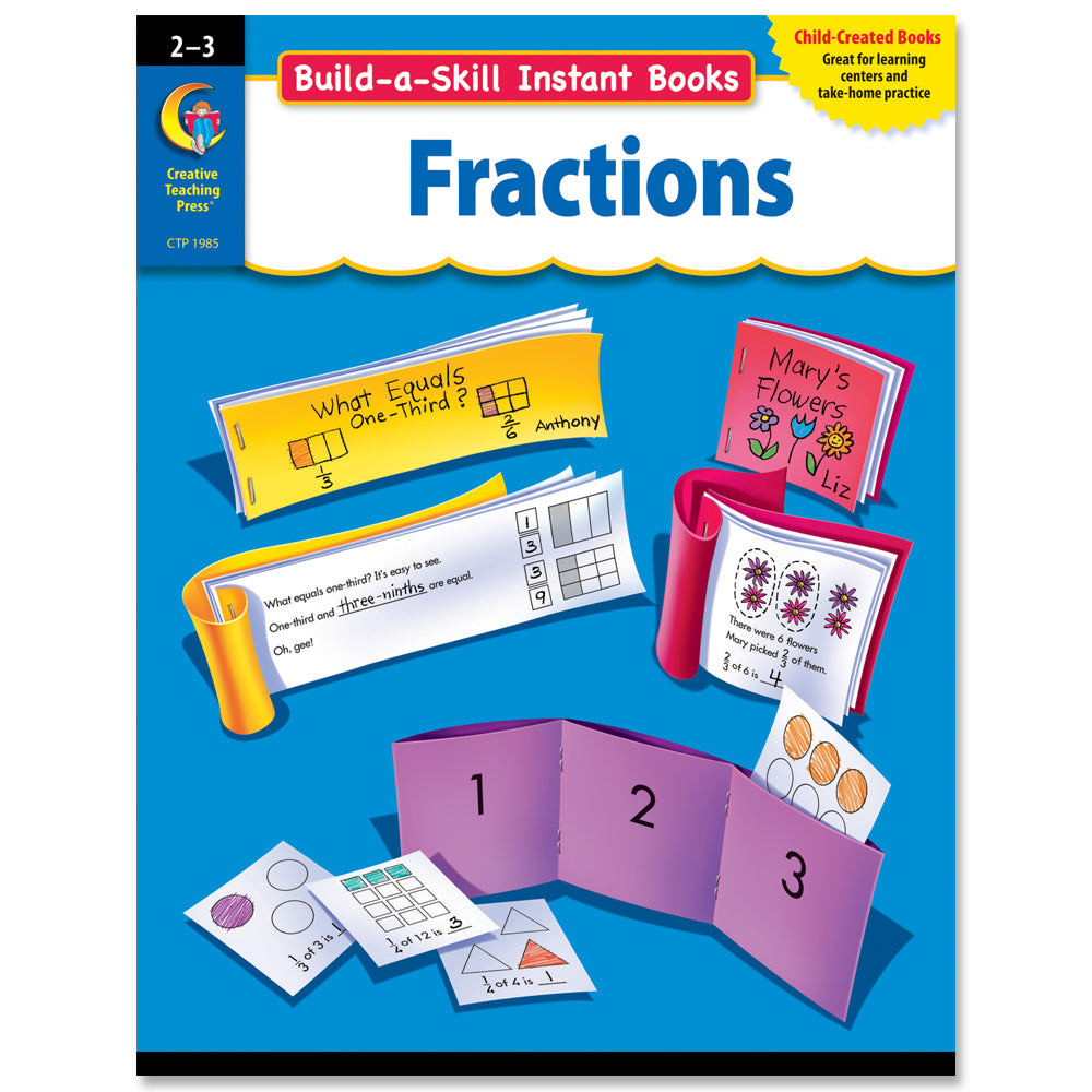 Build-a-Skill Instant Books: Fractions, Gr. 2–3, Open eBook