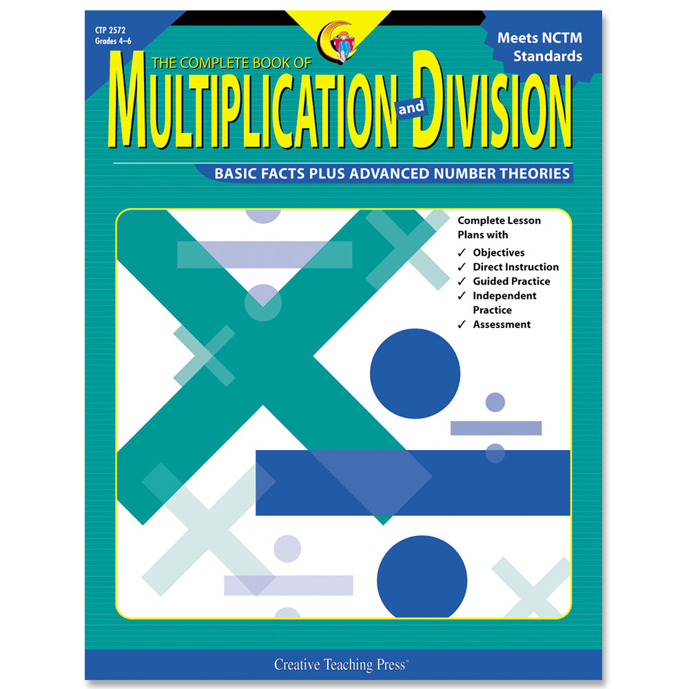 The Complete Book of Multiplication and Division, Gr. 4-6, eBook