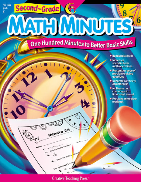 Math Minutes, 2nd Grade, eBook