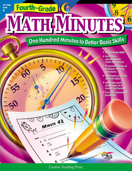 Math Minutes, 4th Grade, eBook