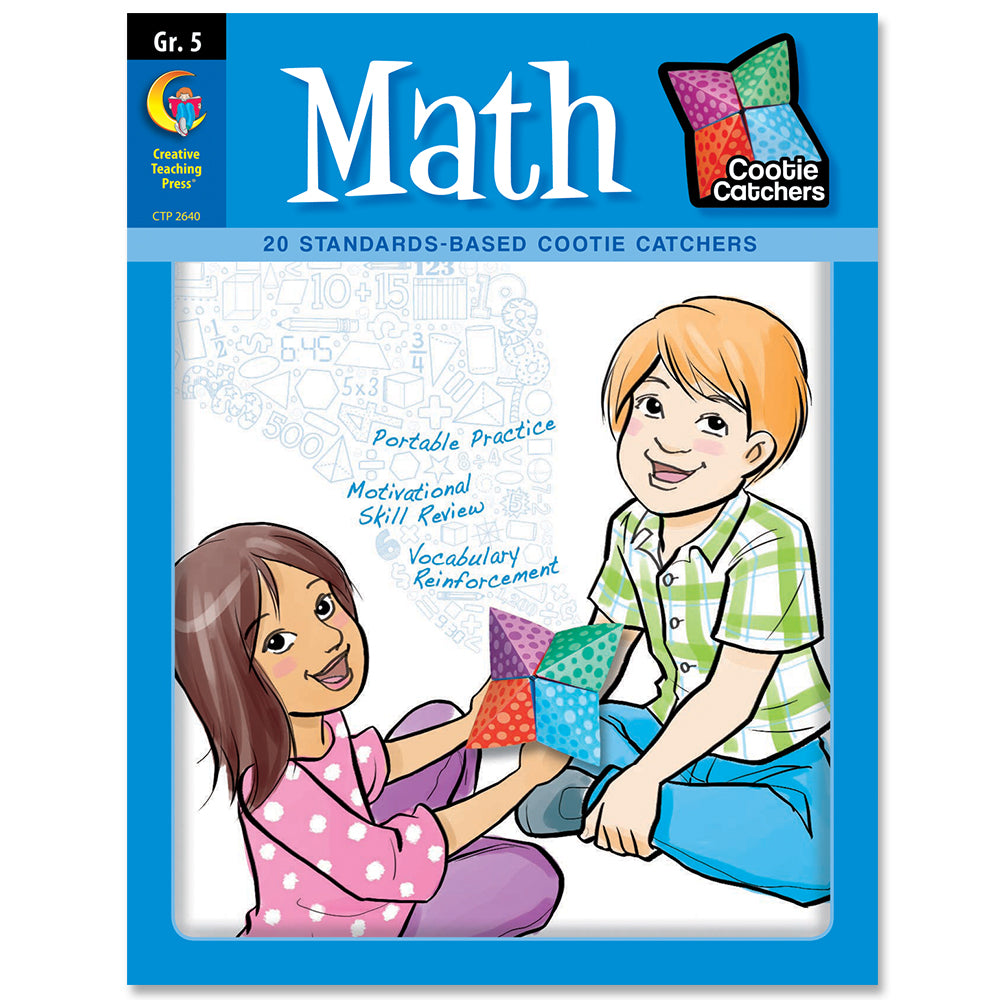 Cootie Catchers: Math, Grade 5, eBook