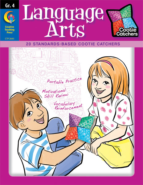 Cootie Catchers: Language Arts, Grade 4, eBook