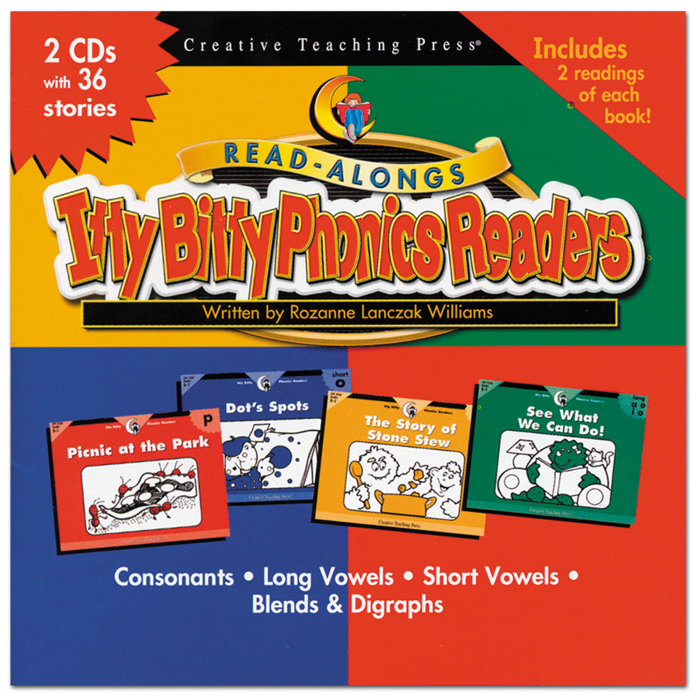 Itty Bitty Phonics Readers Read-Along Audio Download