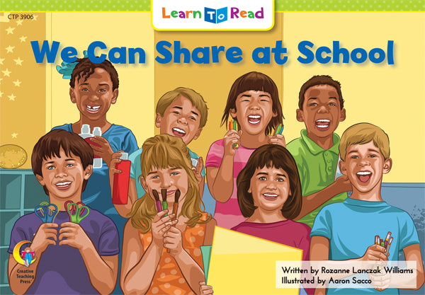 We Can Share at School Interactive Reader