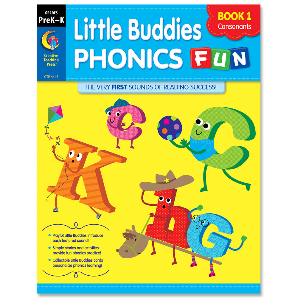 Little Buddies Phonics Fun, Book 1: Consonants, eBook