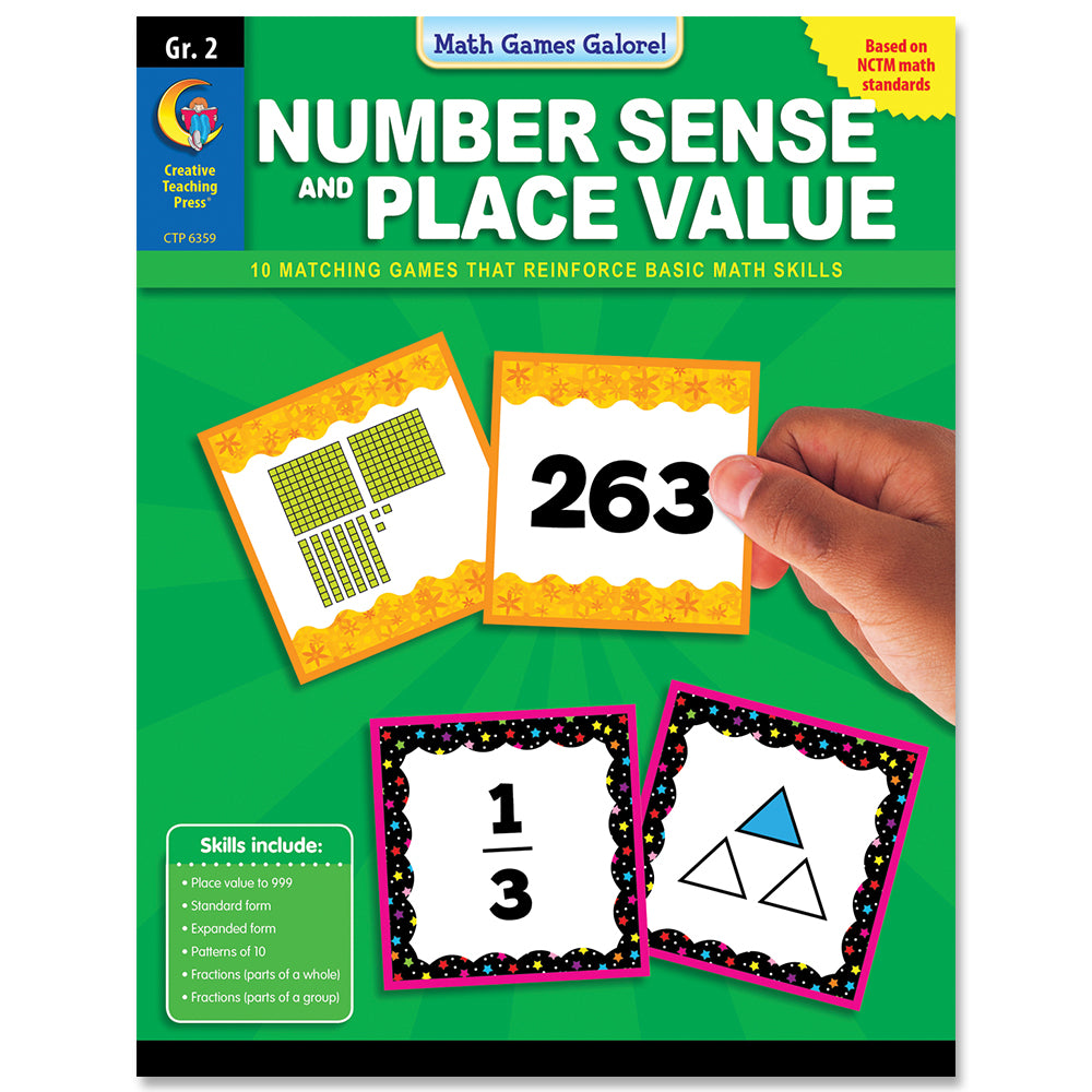 Math Games Galore: Number Sense and Place Value, Gr. 2, eBook