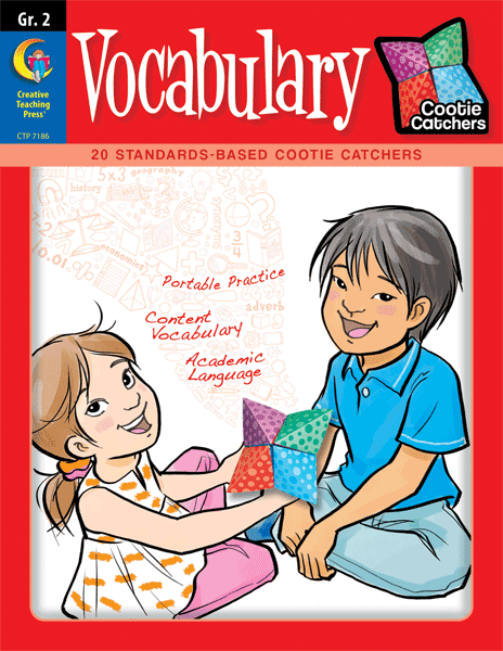 Cootie Catchers: Vocabulary, Grade 2, eBook