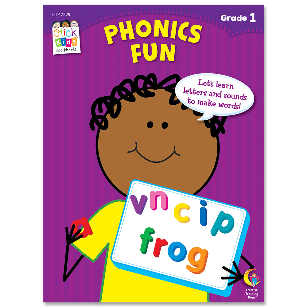 Phonics Fun Stick Kids Workbook, Grade 1 eBook