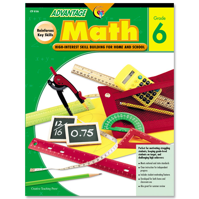 Advantage Math, Gr. 6, eBook