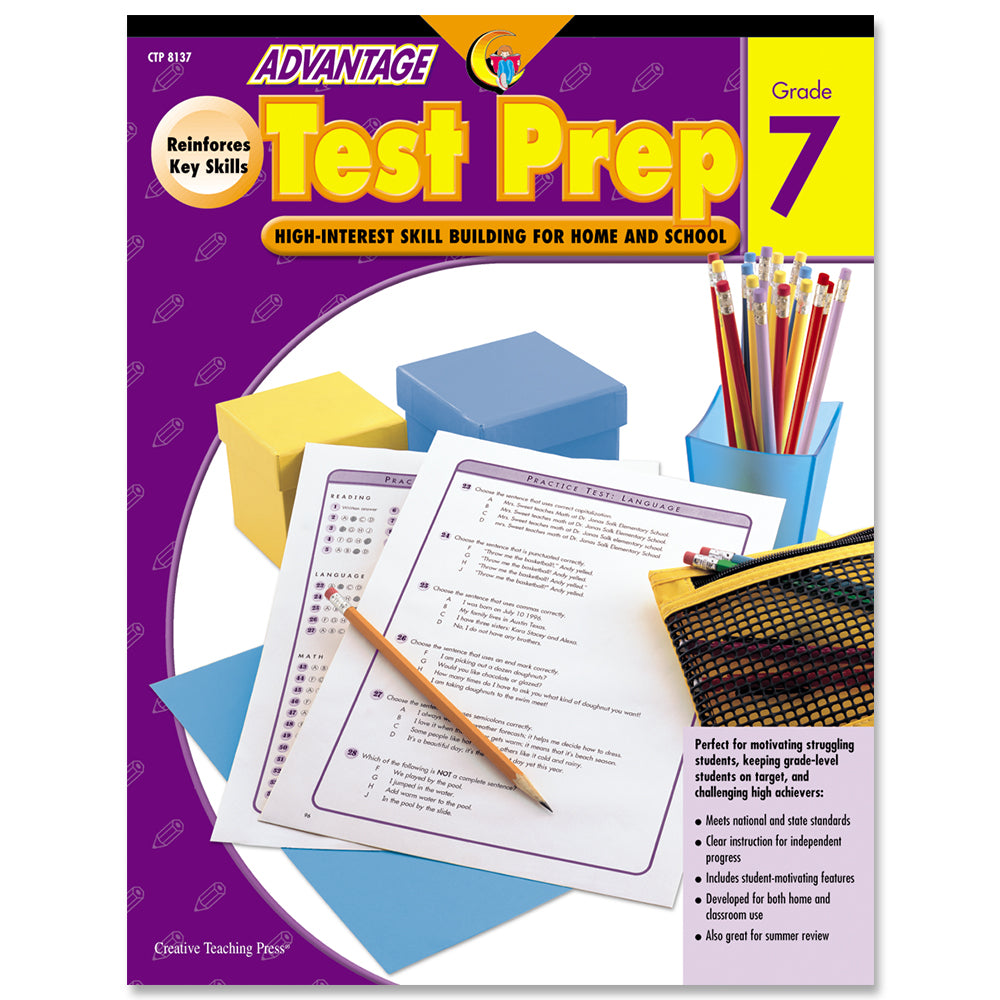 Advantage Test Prep, Gr. 7, eBook