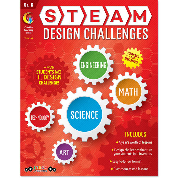 STEAM Design Challenges Resource eBook, Gr. K