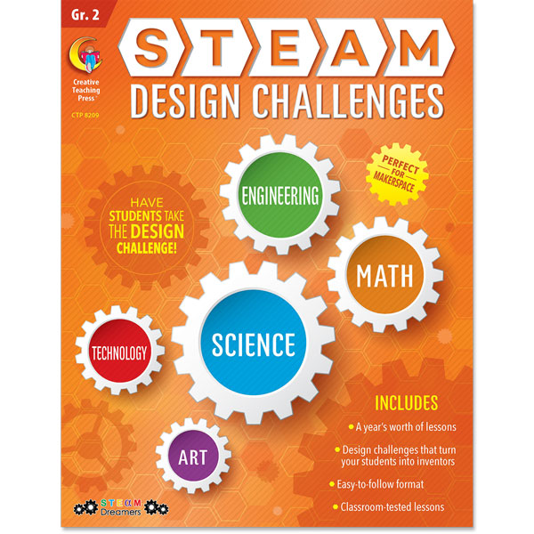STEAM Design Challenges Resource eBook, Gr. 2