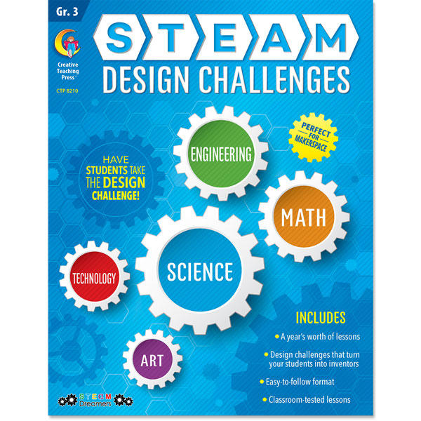 STEAM Design Challenges Resource eBook, Gr. 3
