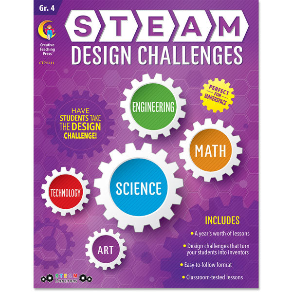 STEAM Design Challenges Resource eBook, Gr. 4