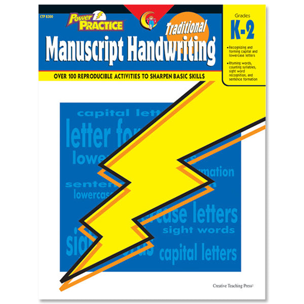 Power Practice: Traditional Manuscript Handwriting, eBook