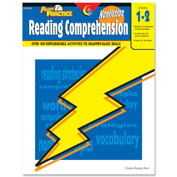 Power Practice: Nonfiction Reading Comprehension, Gr. 1-2, eBook