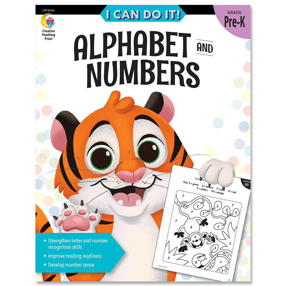 I Can Do It! Alphabet and Numbers eBook