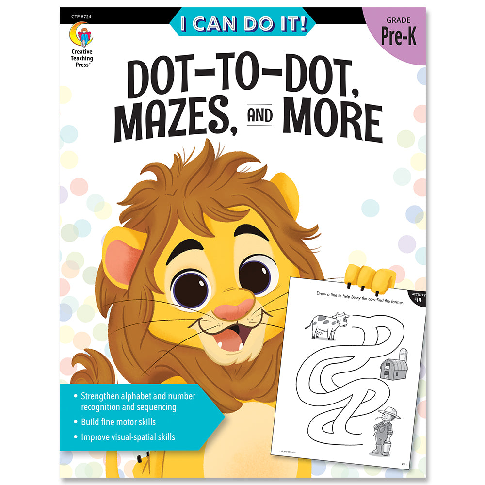 I Can Do It! Dot-to-Dot, Mazes, and More eBook