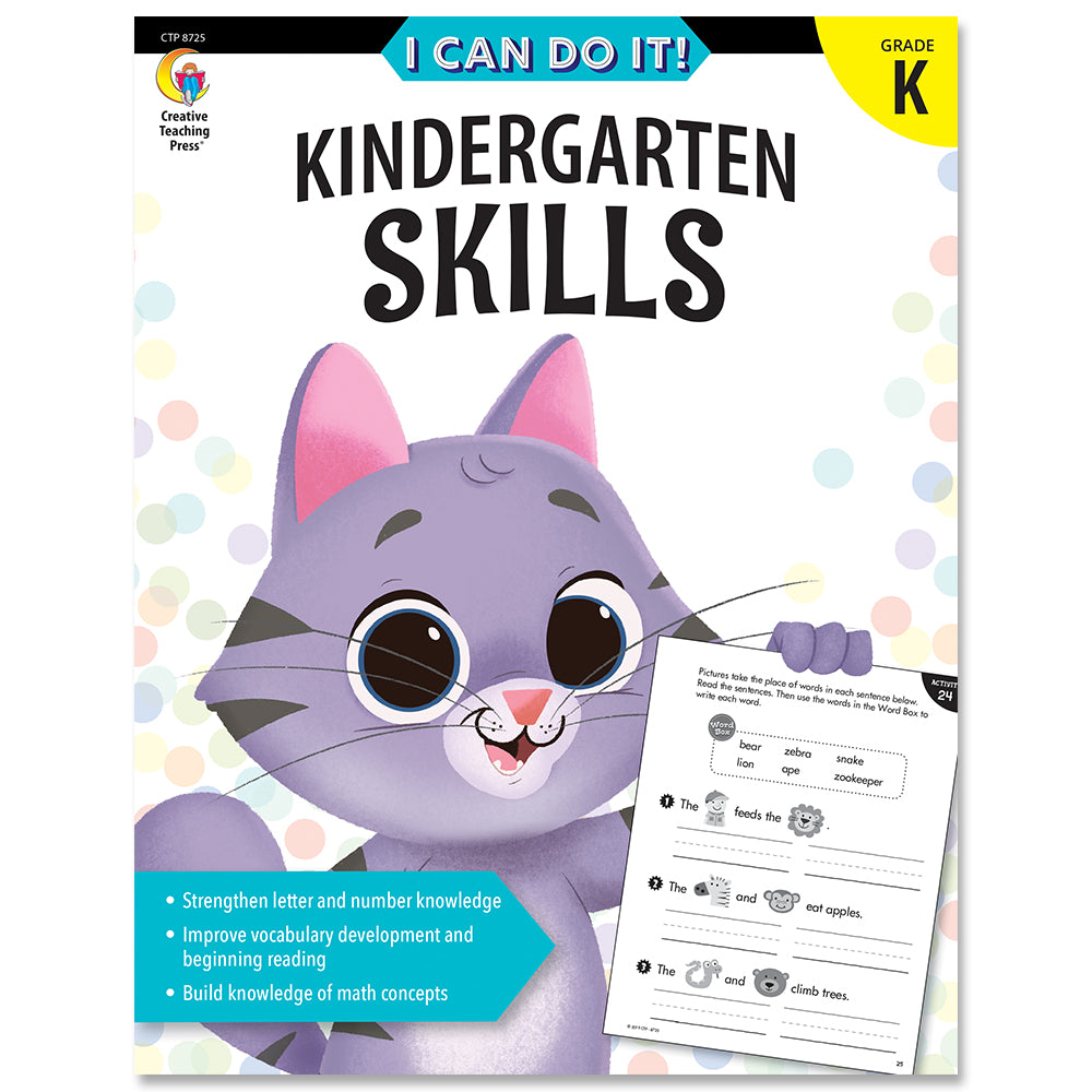 I Can Do It! Kindergarten Skills