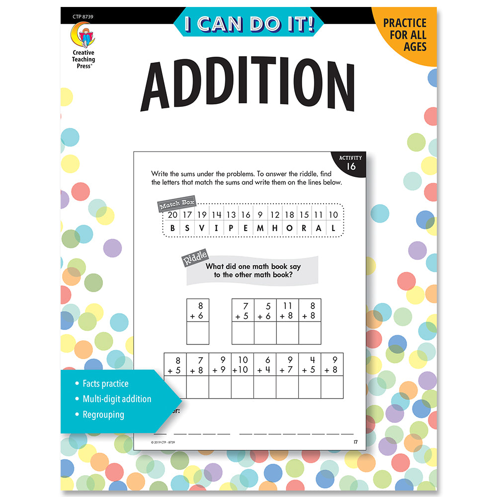 I Can Do It! Addition eBook