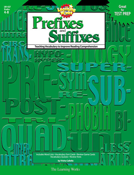 Prefixes and Suffixes, Open eBook