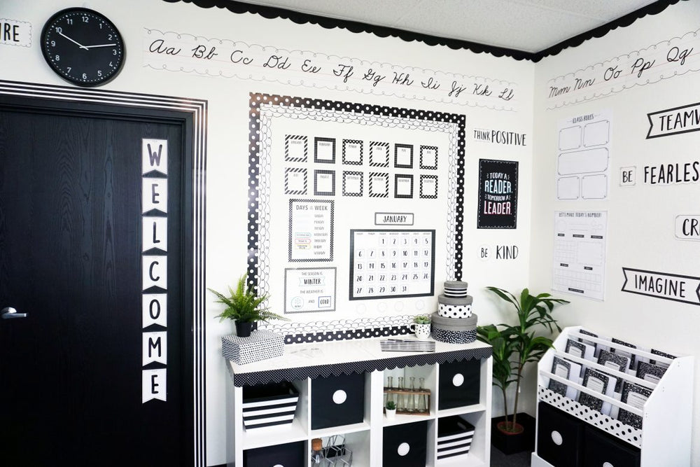 2020 Classroom Trend Report – Black & White with Pops of Color