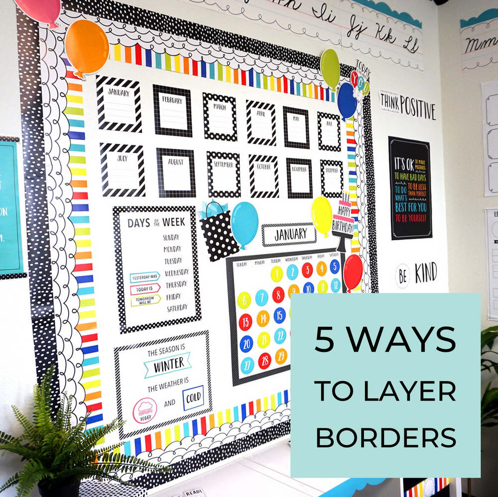 5 Ways to Layer Borders!