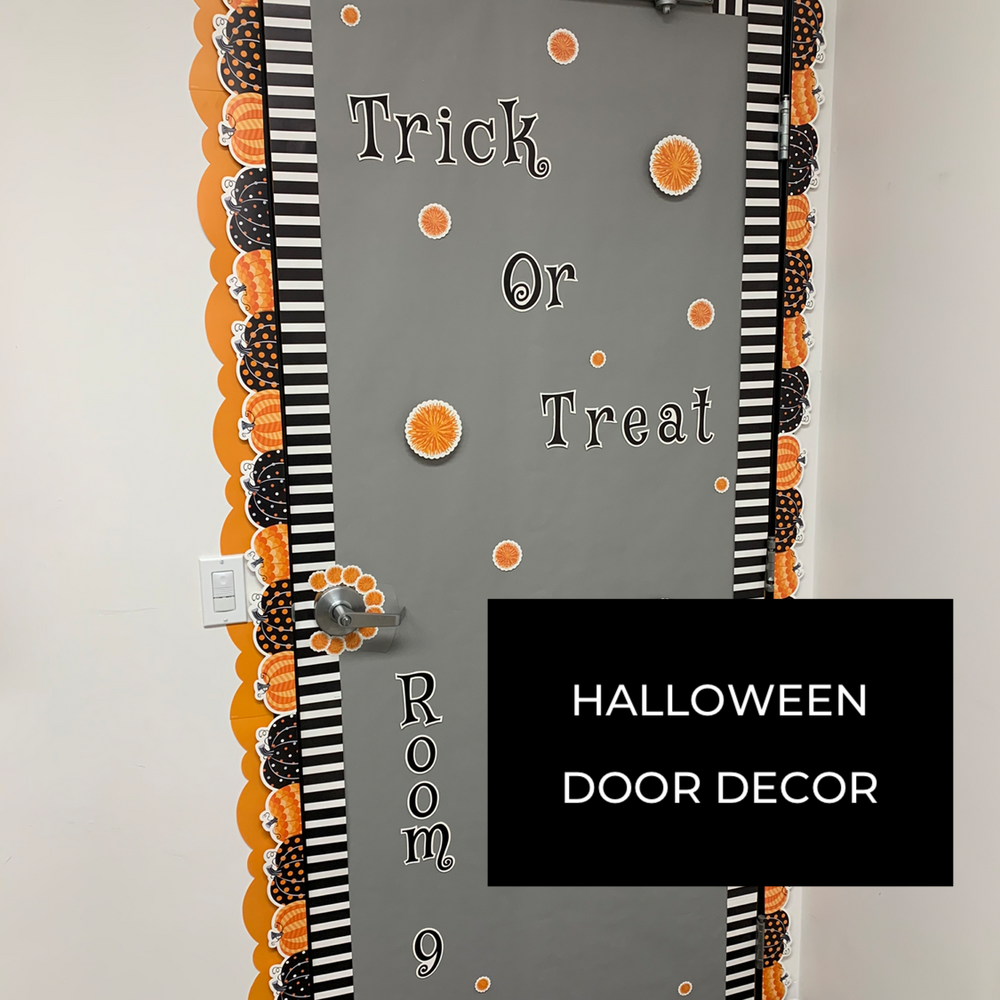 How to Decorate Your Door for Halloween!
