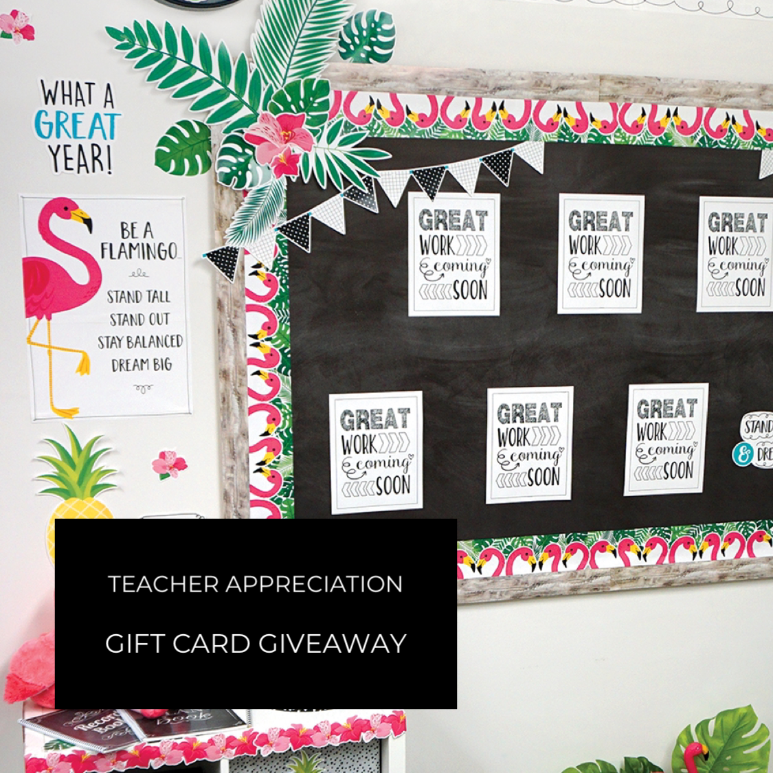 Teacher Appreciation Gift Card Giveawy