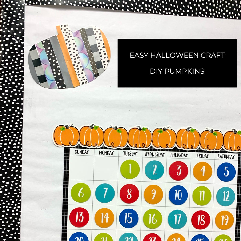Easy Halloween Craft - DIY Pumpkins