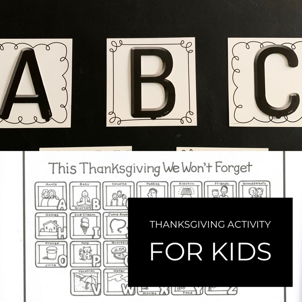 Thanksgiving Activity for Kids