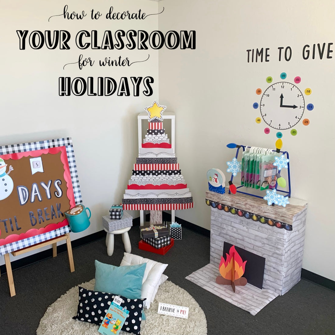 How to decorate your classroom for Winter Holidays