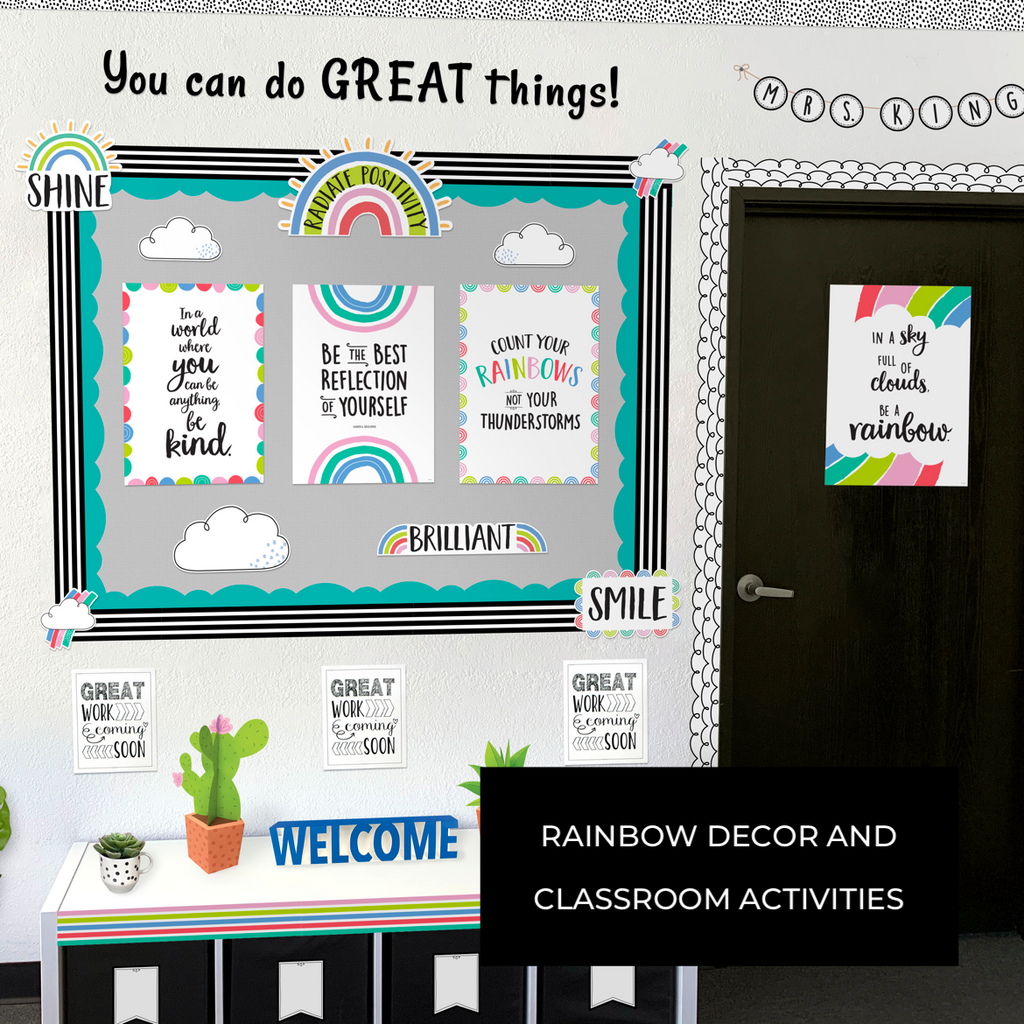 Rainbow Decor and Classroom Activities