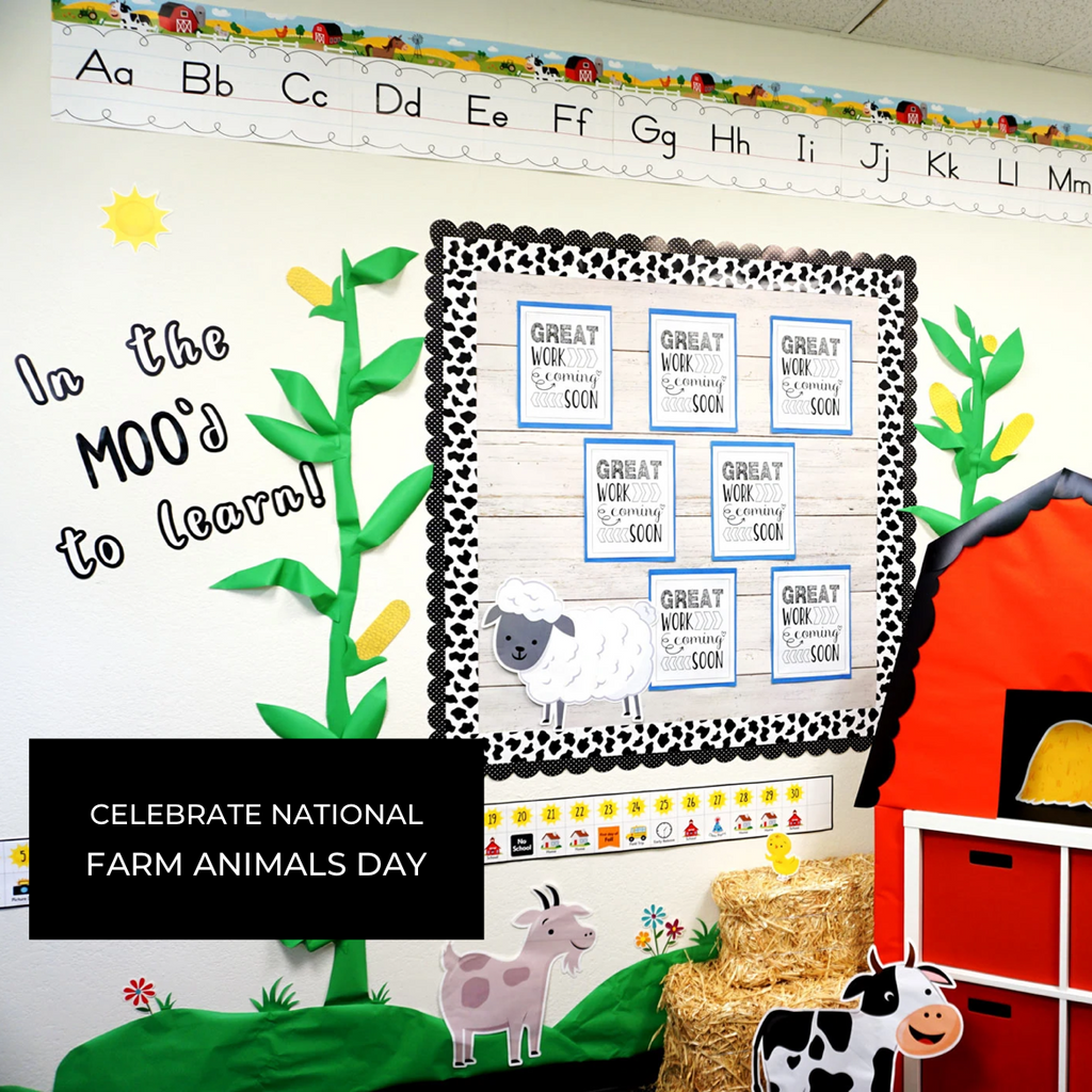 Celebrate National Farm Animals Day with CTP's Farm Friends Classroom Theme