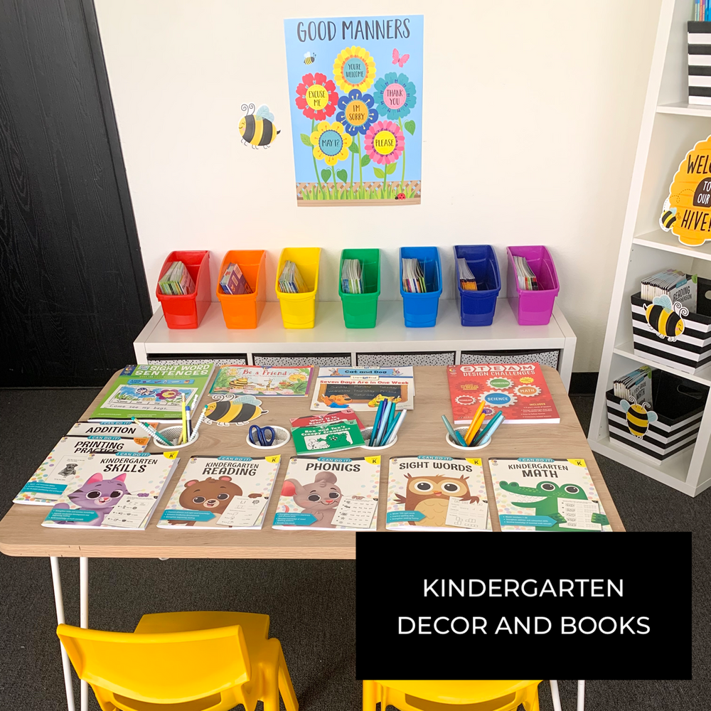 Kindergarten Decor and Books