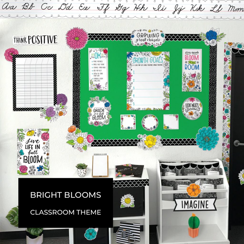 Top Classroom Decorating Themes - Bright Blooms