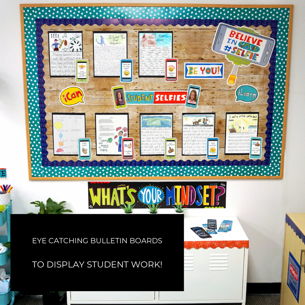 Eye Catching Bulletin Boards to Display Student Work!