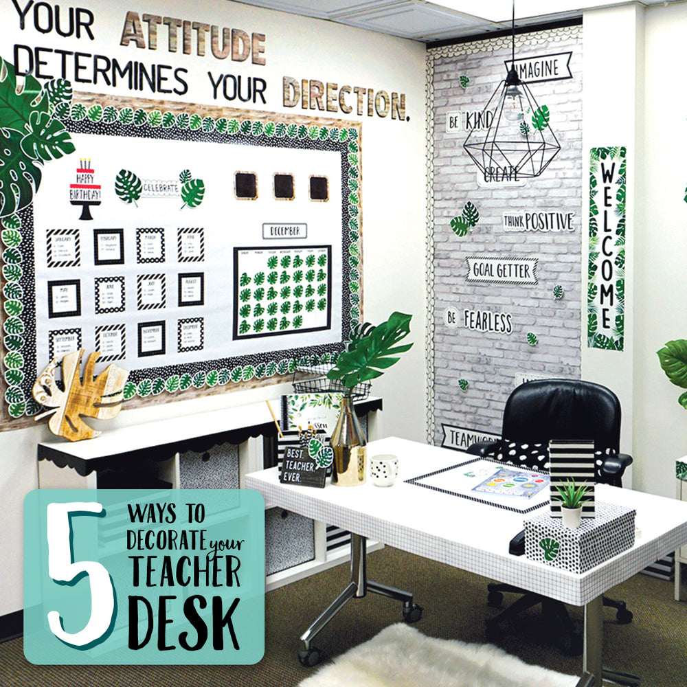 5 Ways to Decorate Your Desk